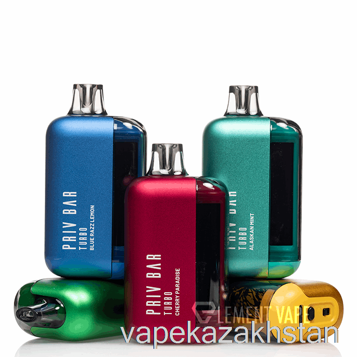 Vape Disposable SMOK Priv Bar Turbo 15K Disposable Kiwi Straw Bubblegum